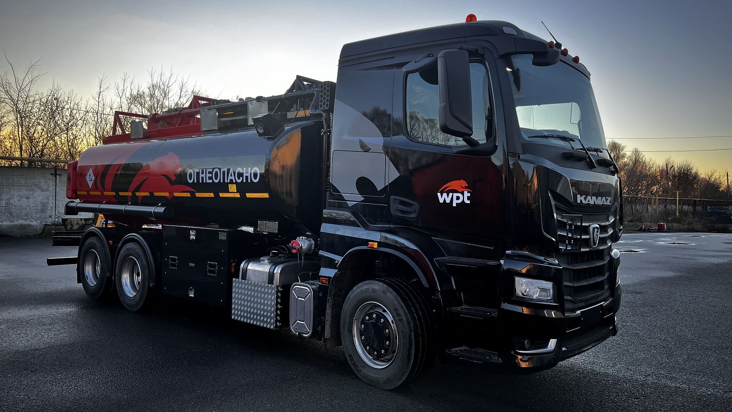 Новый топливозаправщик на шасси КАМАЗ поколения К5 выведен на рынок
