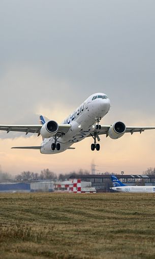 Второй импортозамещенный самолет МС-21 поднялся в воздух