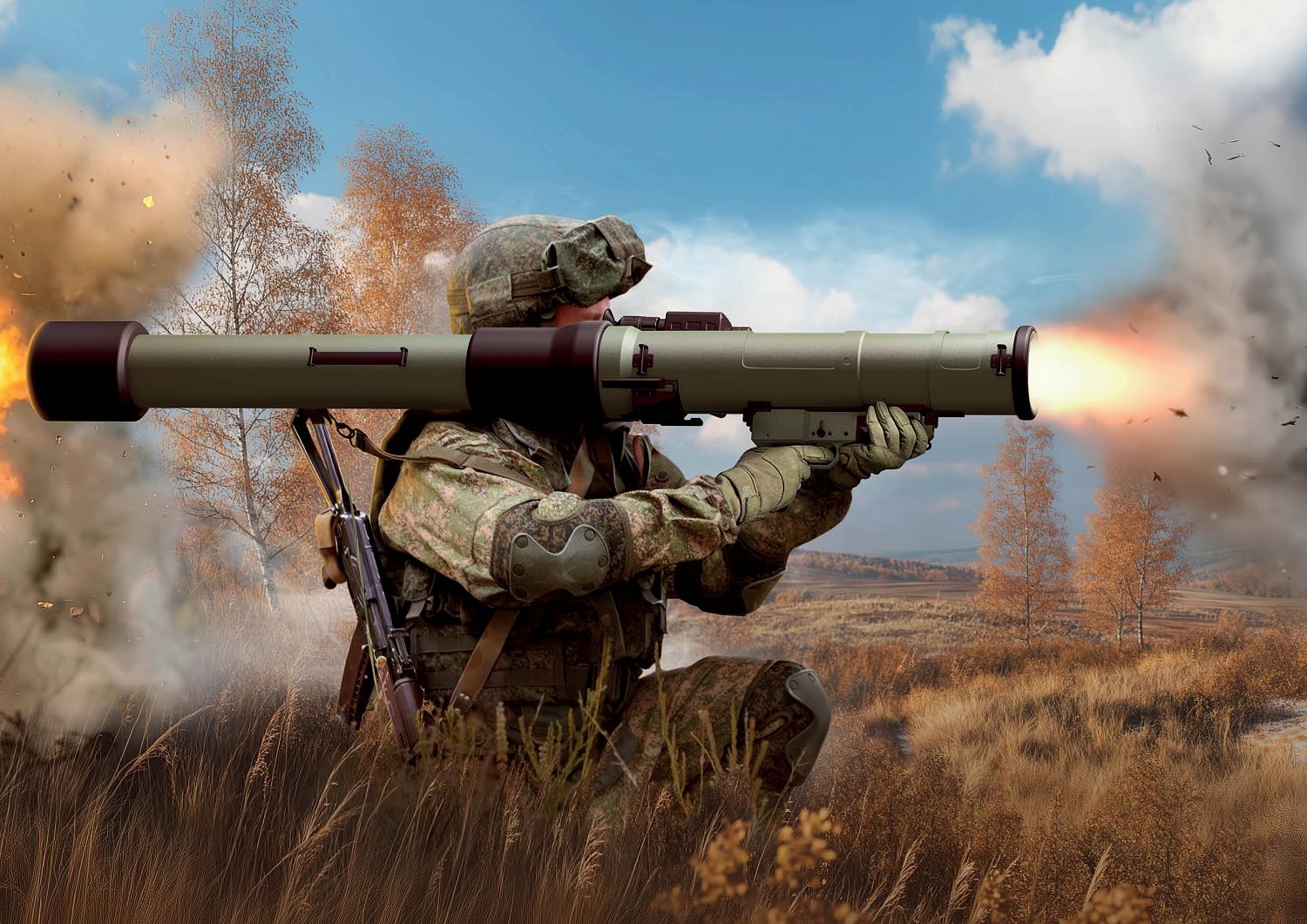 Ростех презентовал в Эр-Рияде облегченный гранатомет с повышенной дальностью огня