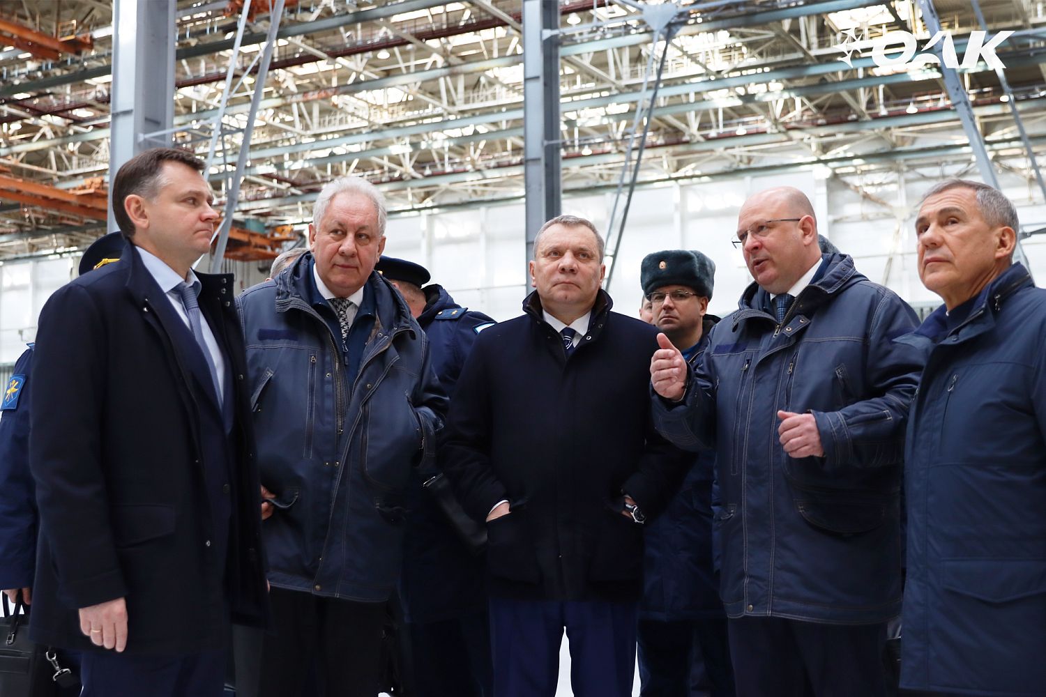 Юрий Борисов посетил Казанский авиационный завод