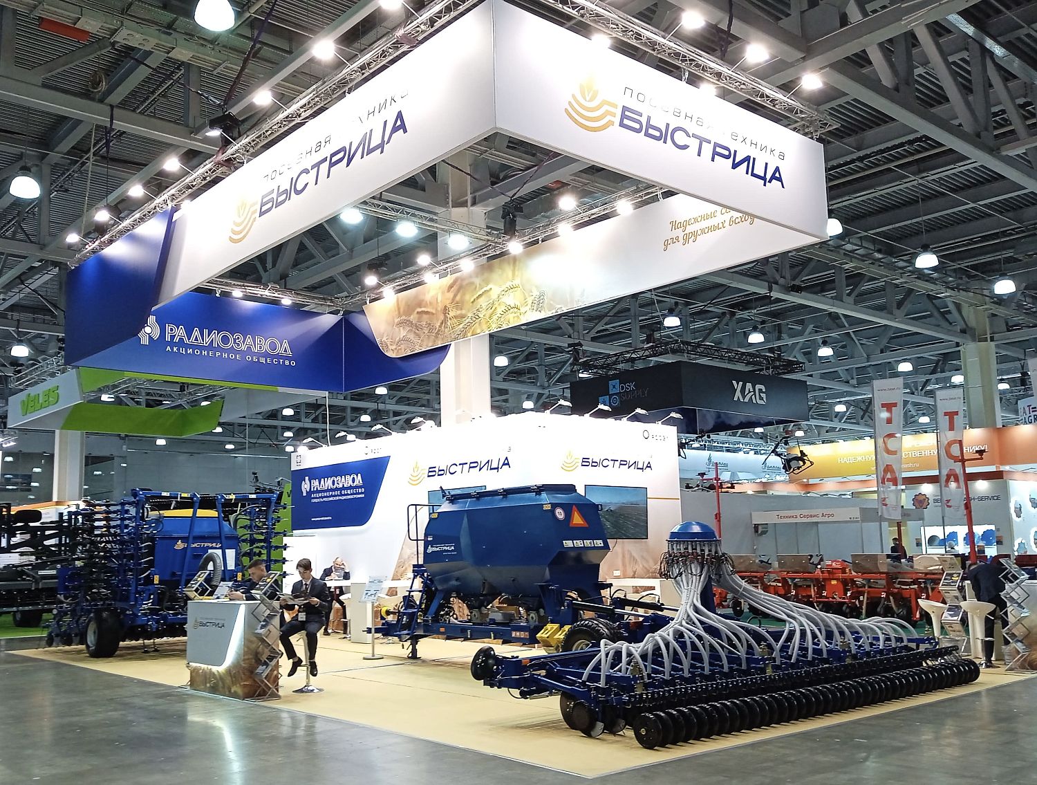 «Росэлектроника» продемонстрировала новый образец посевной техники 