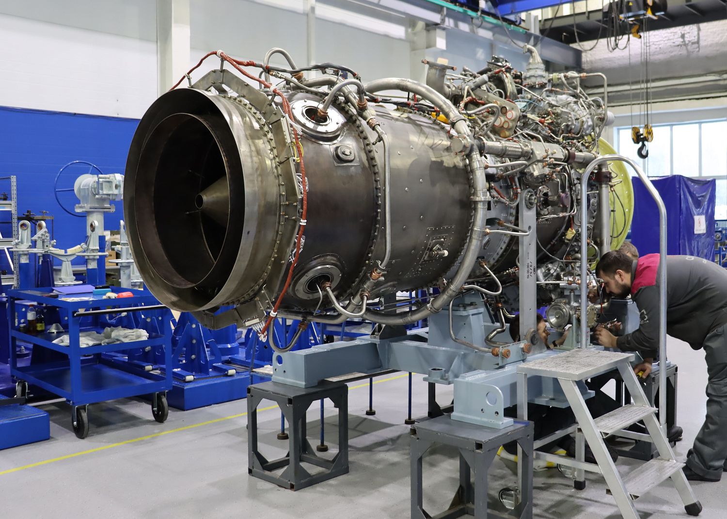 ОДК начала капремонт индустриальных двигателей в Гатчине